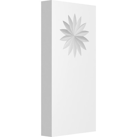 Standard Foster Flower Plinth Block With Square Edge, 4 1/2W X 9H X 1P